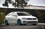 Volkswagen Jetta GLI on Vossen Wheels (LC-109T) 2018 года